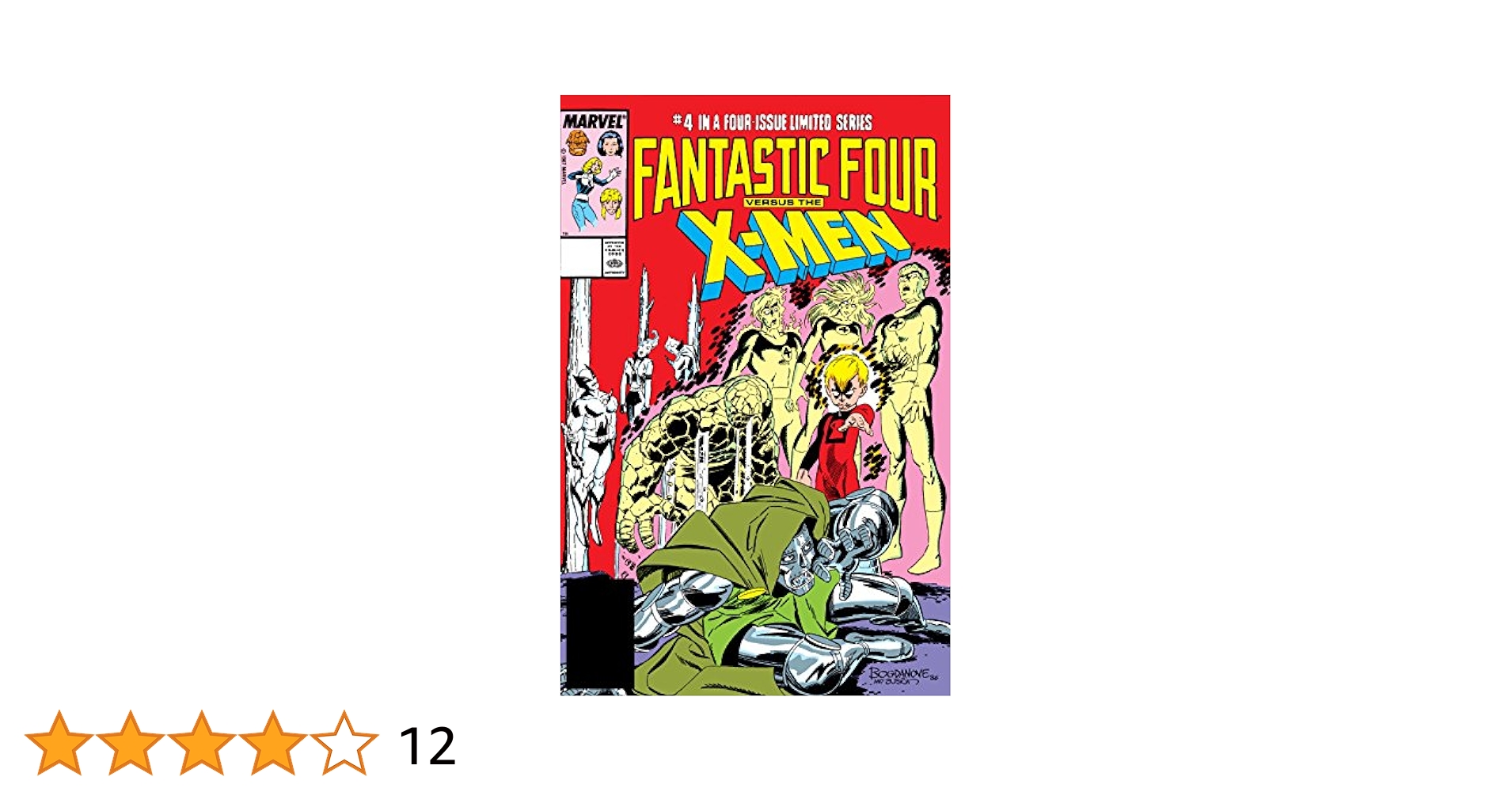 アメコミ・英語　X-MEN＋FANTASTIC FOUR: 4X X-Men Fantastic Four 4X – Atomic Books